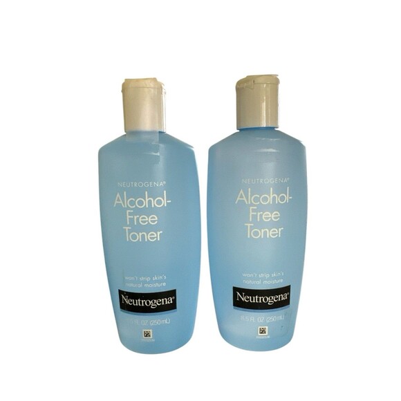Neutrogena Alcohol Free Toner 8.5 Fl Oz New Pack of 2 - Picture 1 of 2